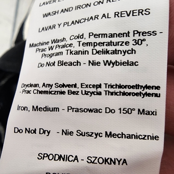 Promod Black White Zebra Print Mini Skirt Exposed Zip Size 42/10 - Picture 9 of 10